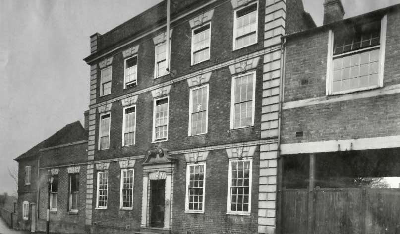 Exterior of the mother and baby home in Coleshill