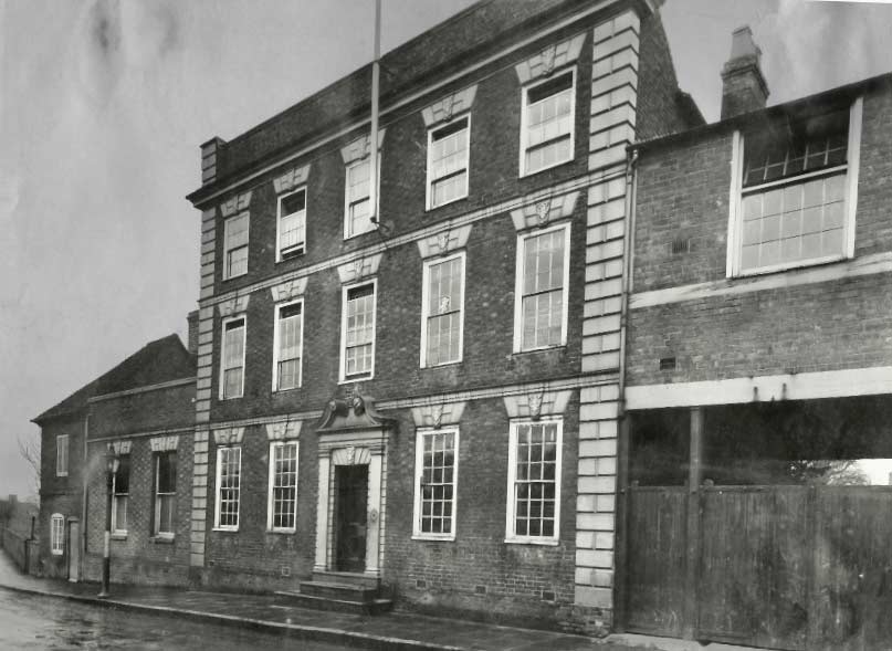 Exterior of the mother and baby home in Coleshill