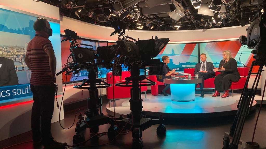 Karen on telly